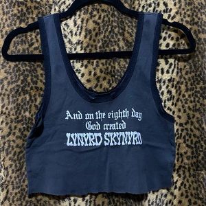 Cropped Bandit Brand Lynyrd Skynyrd Tank